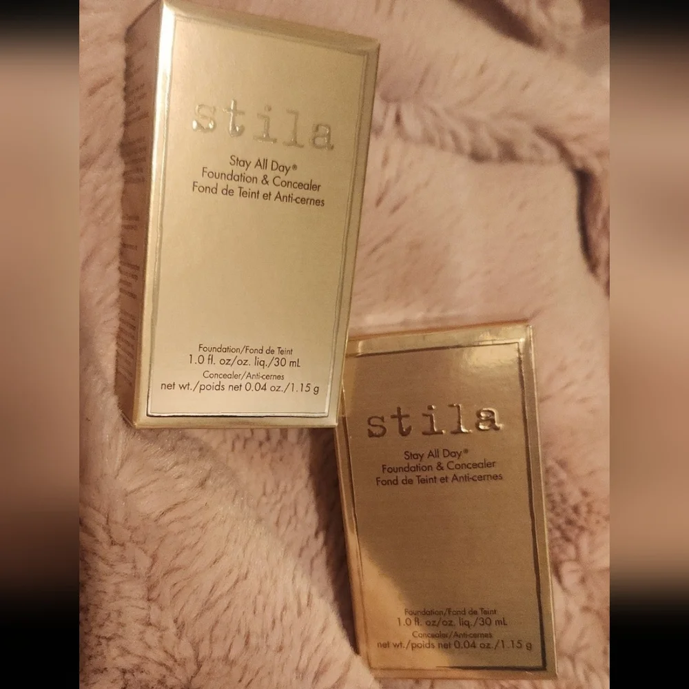 2‎ Stila All Day Foundation & Concealer in the espresso 15 NEW!